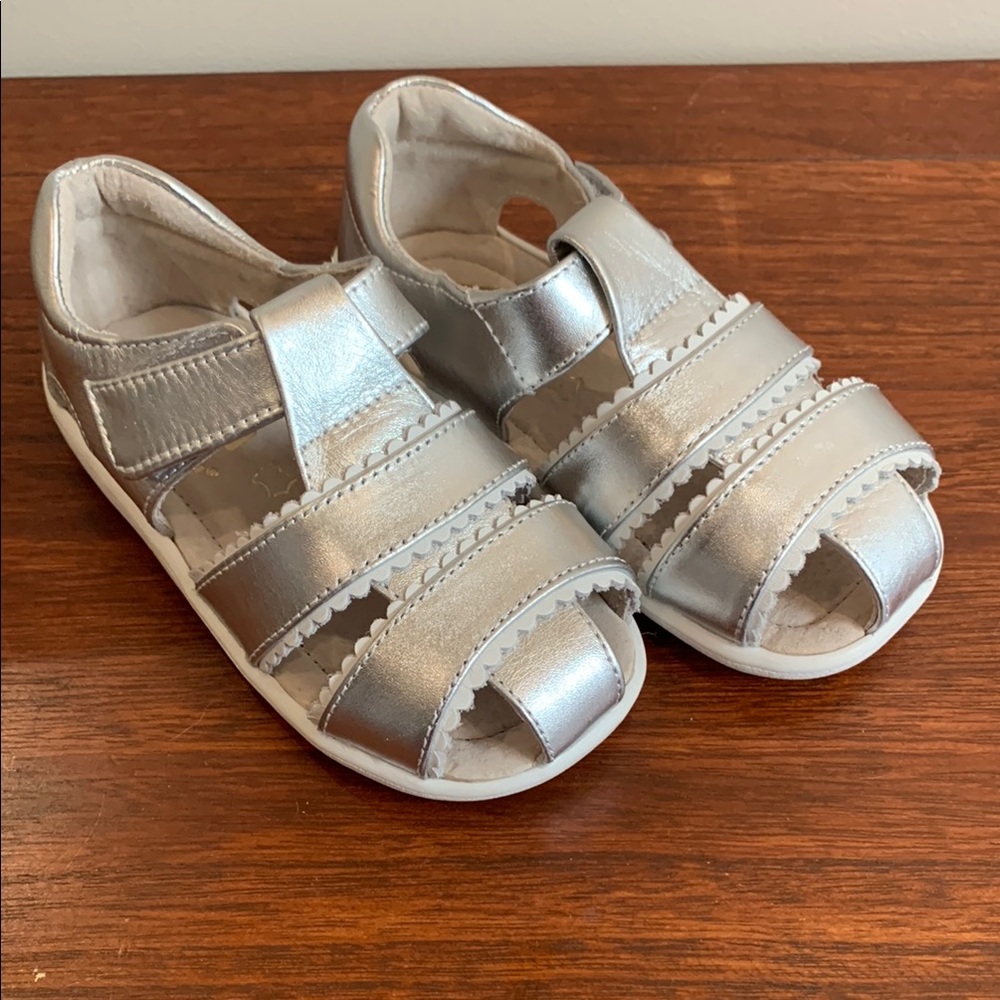 See Kai Run Silver Sandals